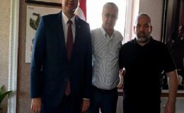 AKATÜB Başkanı Atahan’dan Başkan Topaloğlu’na ziyaret