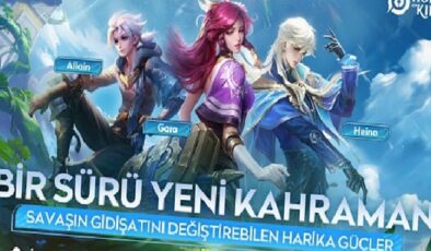 Honor of Kings yeni güncellemelerle oyunseverlerin karşısında