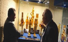 Olağanüstü bir Antik Mısır deneyimi sunan ‘Tutankhamun, Çocuk Firavunun Hazineleri’ sergisi Ankara’da açıldı