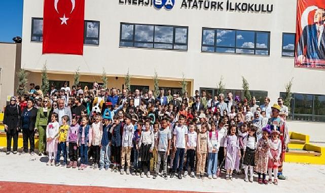 Sabancı Vakfı ve Enerjisa Enerji’nin iş birliğiyle hayata geçen Enerjisa Atatürk İlkokulu Hatay’da açıldı.