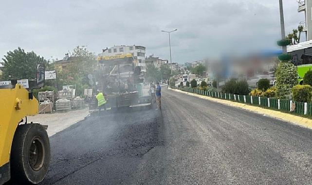 Darıca Tuzla Caddesi’nde üstyapı yenileniyor