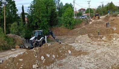 Lüleburgaz Belediyesi hat taşıma çalışmalarını tamamladı