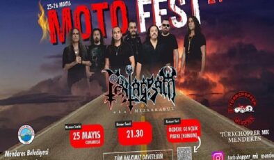 Menderes’te Motofest festivalinde Pentagram sahne alacak