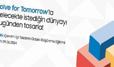 Solve for Tomorrow Tasarım Odaklı Düşünme Eğitimleri için başvurular devam ediyor