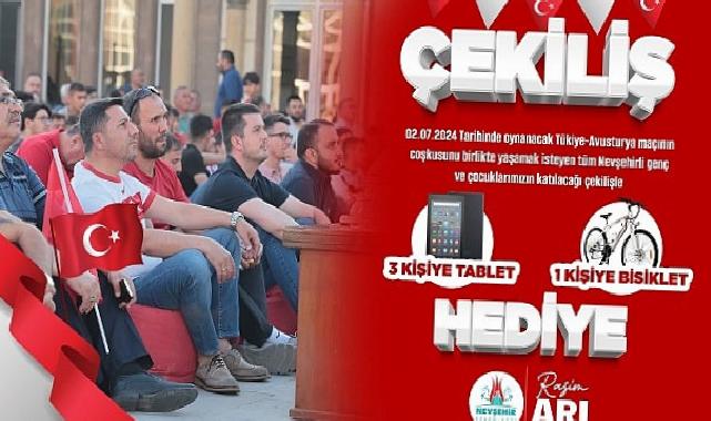 Başkan Arı’dan Milli Maç Öncesi Çocuk ve Gençlere Tablet ve Bisiklet Müjdesi